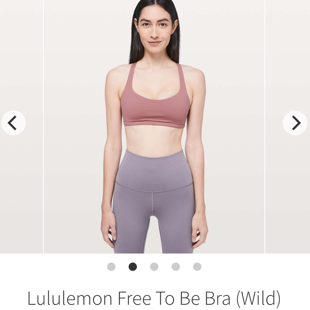 Lululemon free to be wild bra